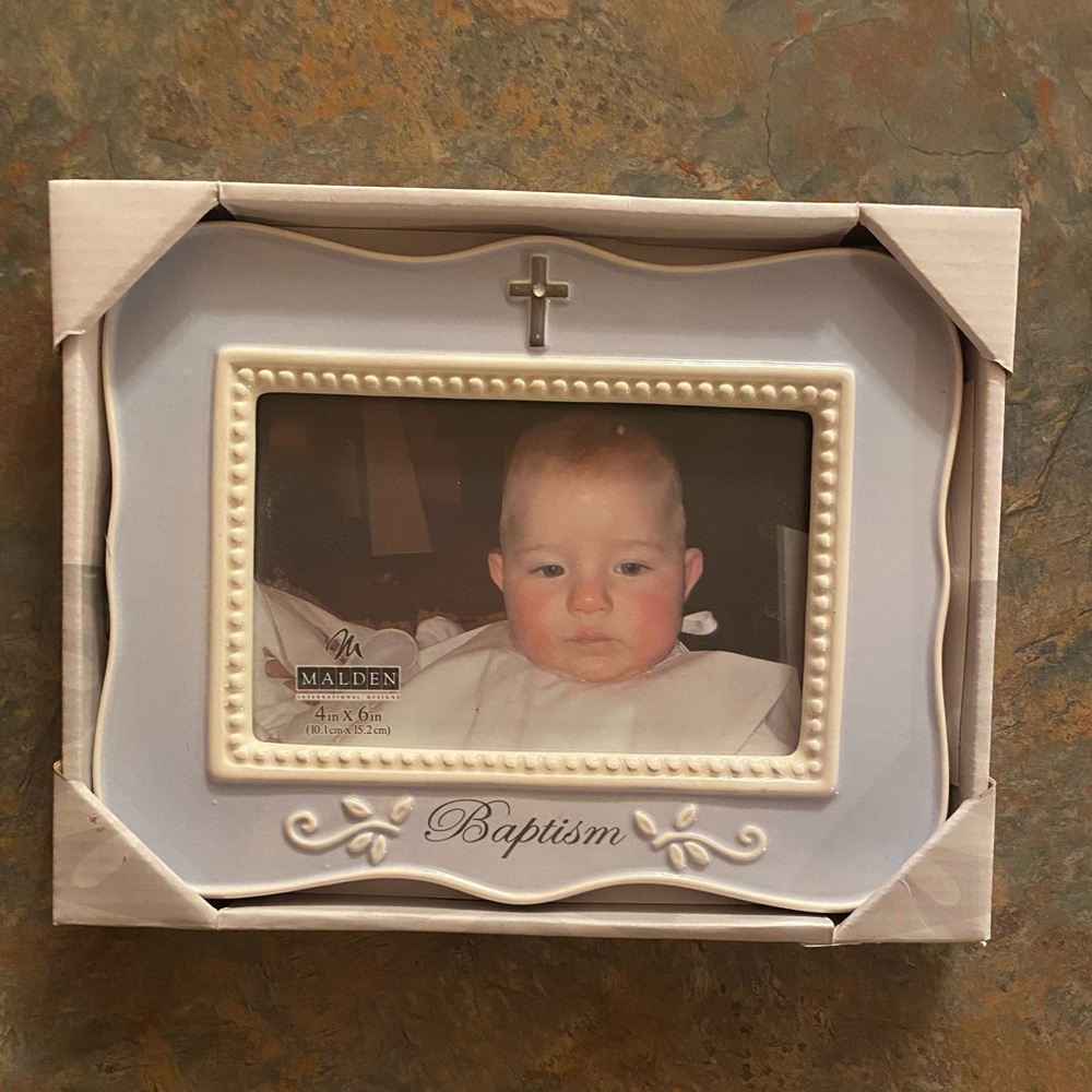 Baptism Picture Frame